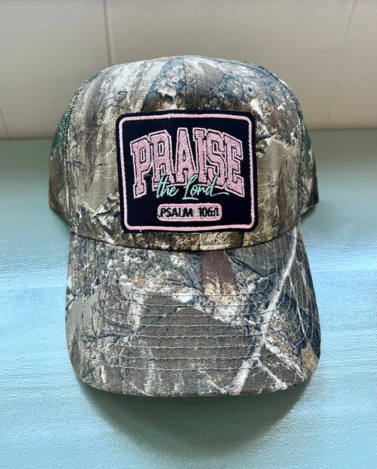 Praise Camo Cap