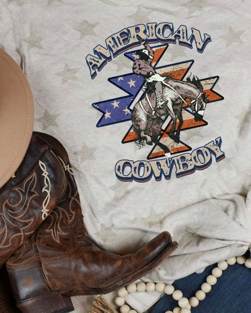 American Cowboy Star Tee