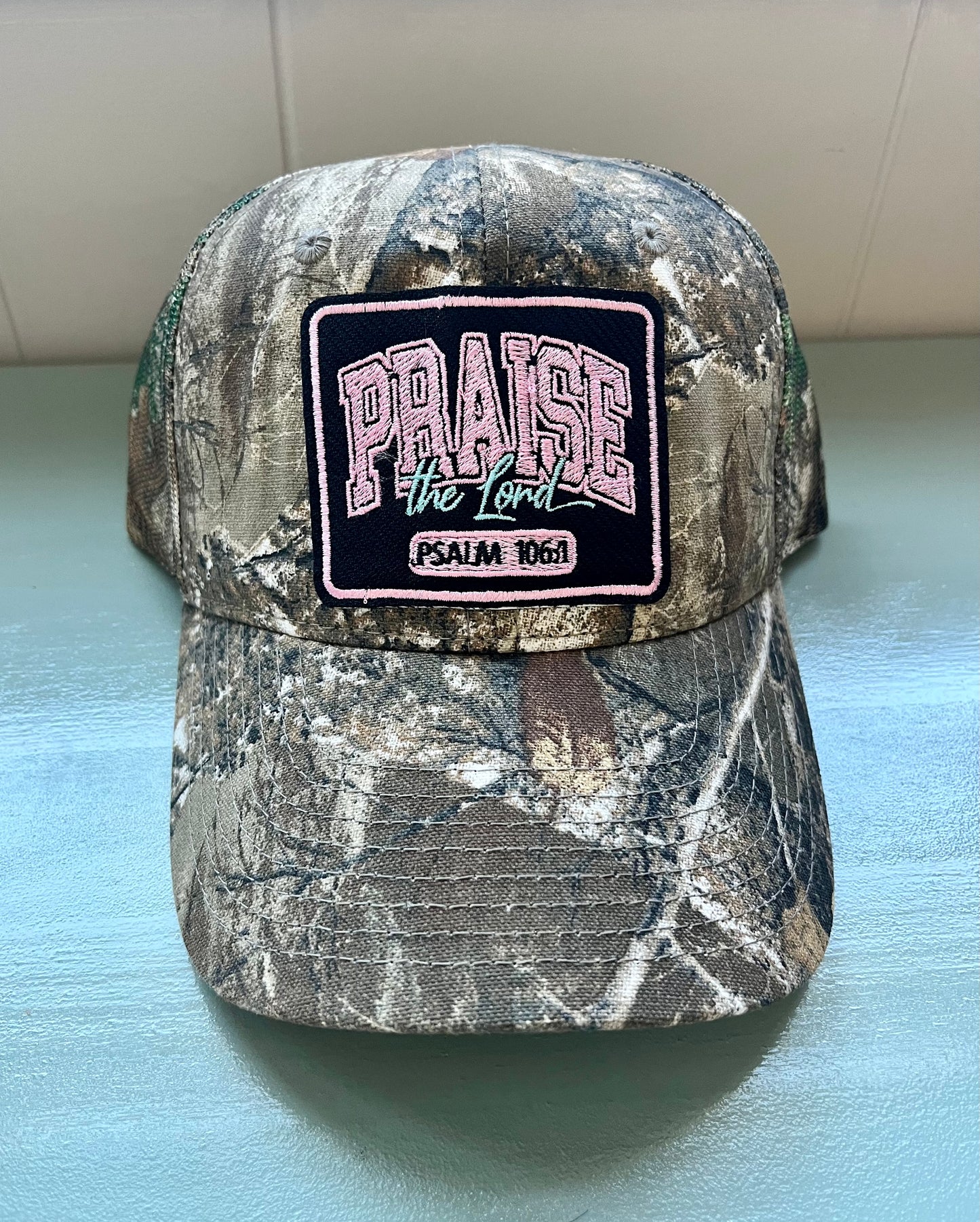 Praise Camo Cap