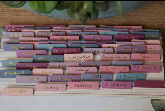 Ombré Bible Index Tabs