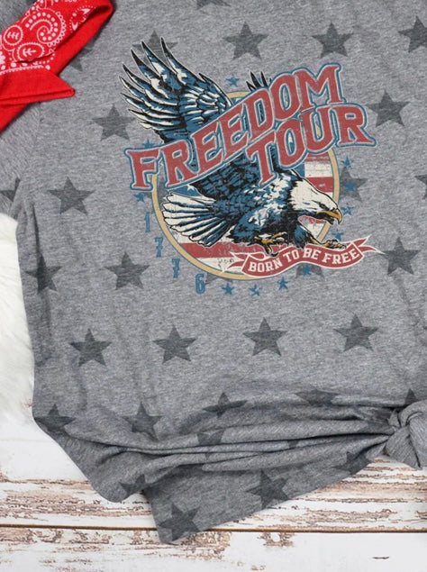 Freedom Tour Stars Tee