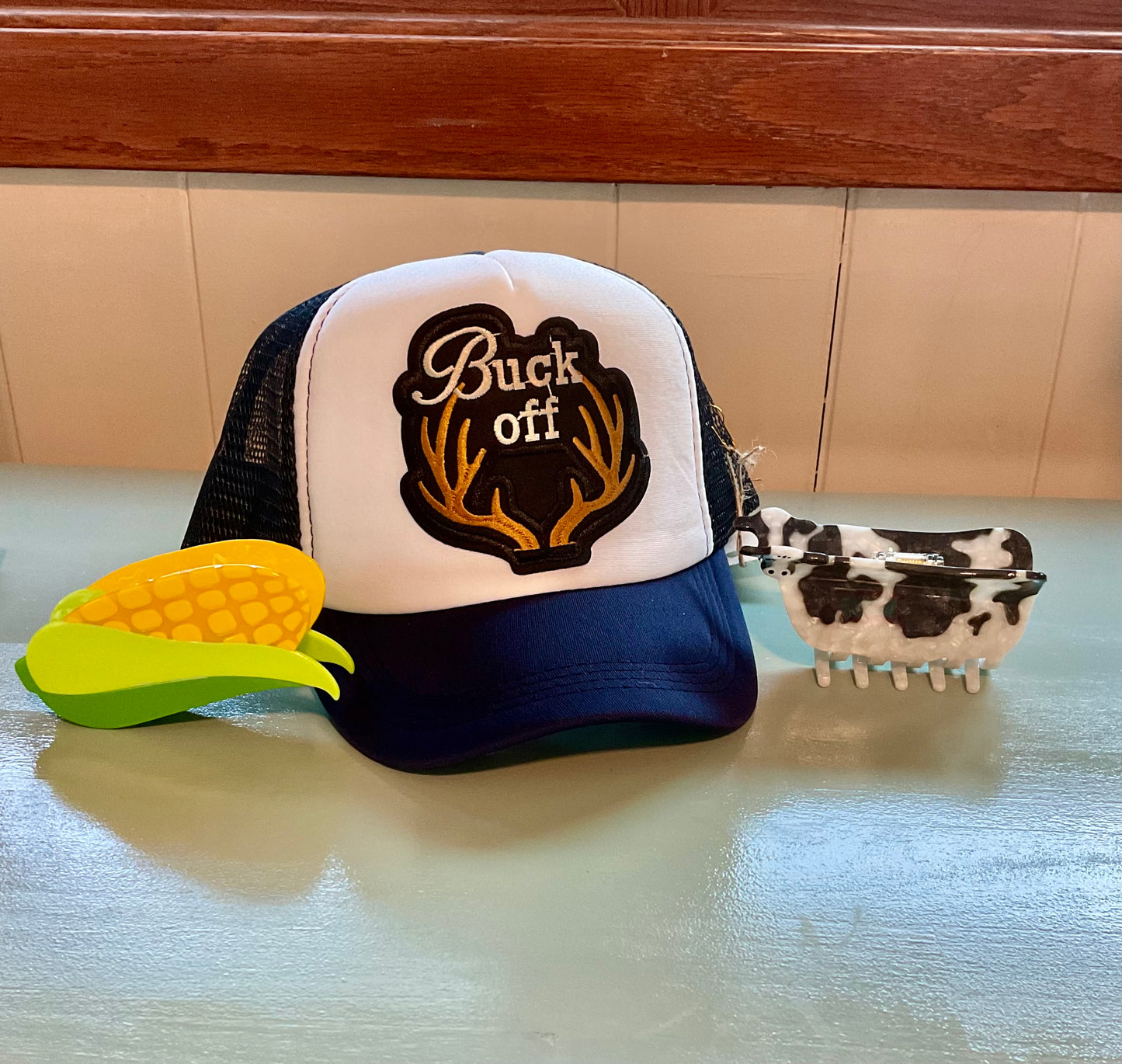 Buck Off Trucker Hat