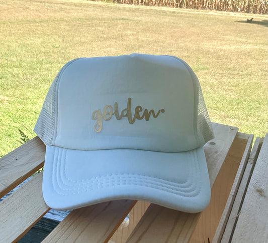 Golden Trucker Hat