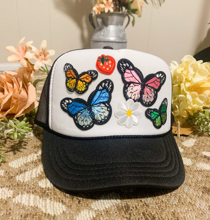 Flutter By Girlie Trucker Hat