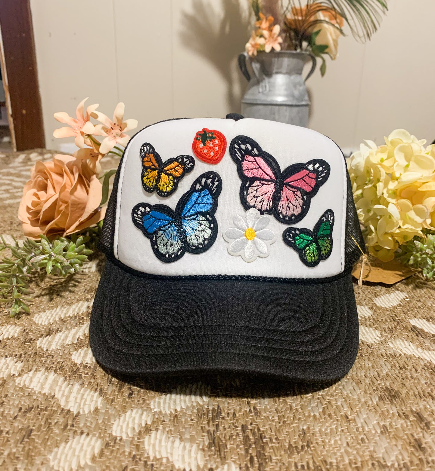 Flutter By Girlie Trucker Hat