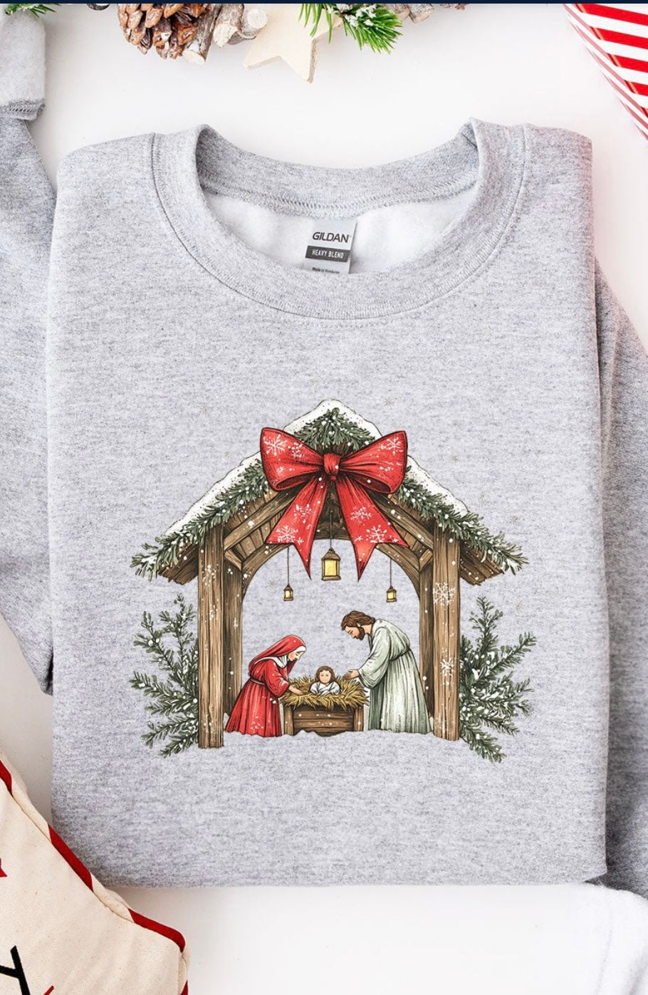 Nativity Crewneck Sweatshirt