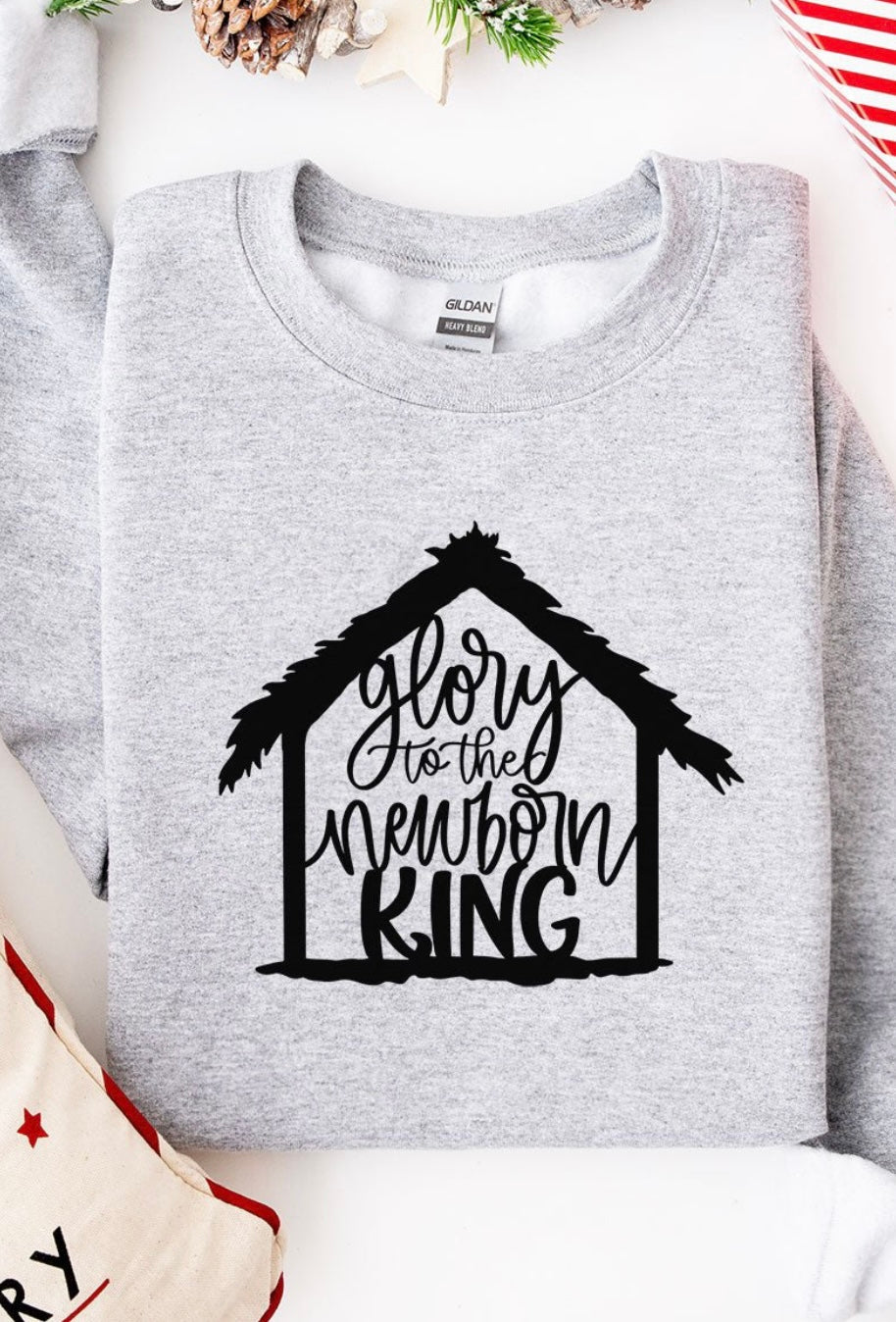 Newborn King Crewneck Sweatshirt