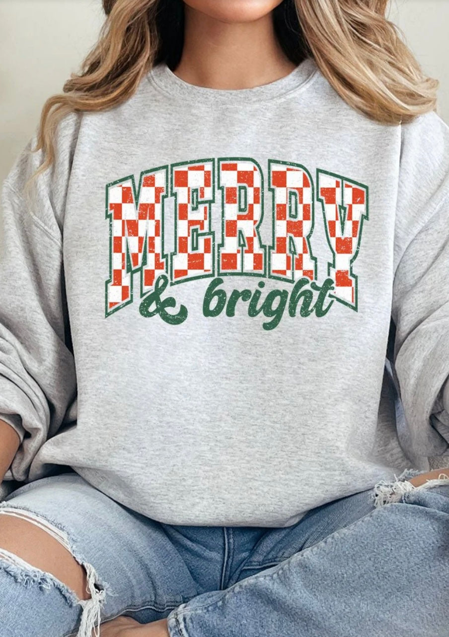 Merry & Bright Crewneck Sweatshirt