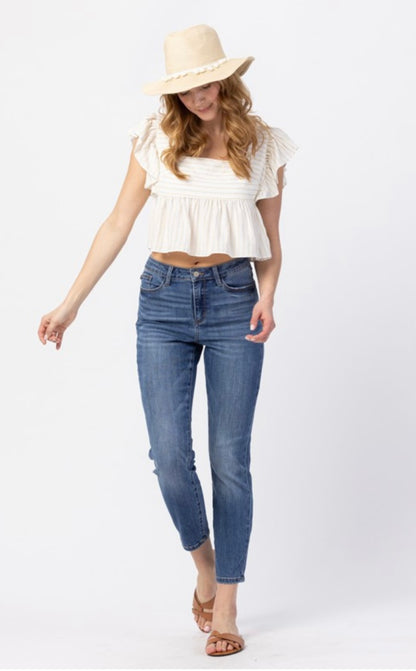 Judy Blue Cropped Jeans